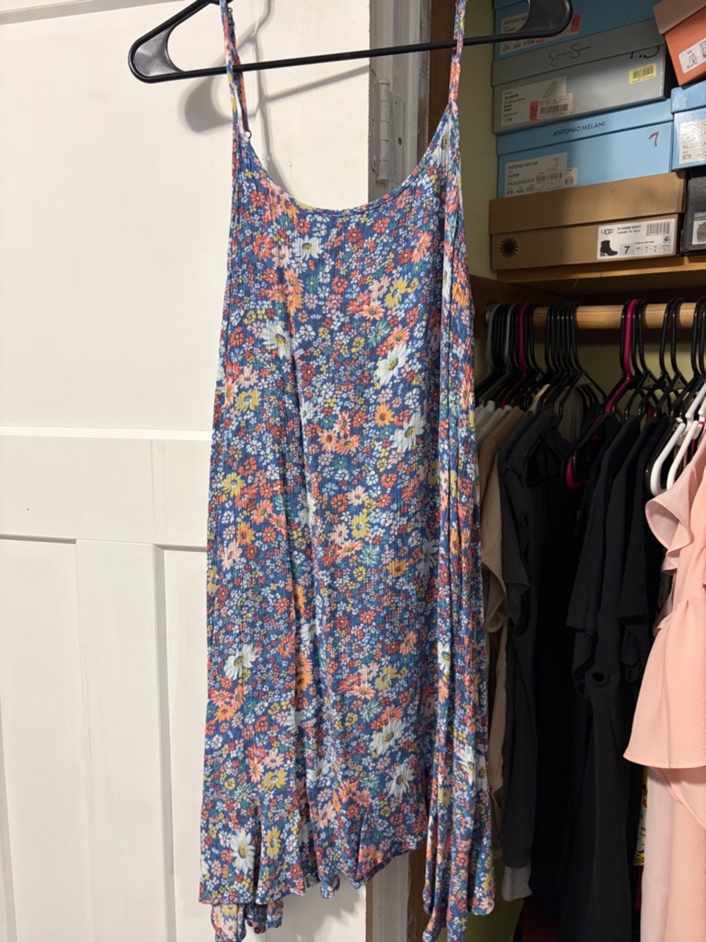 O'Neill Blue Floral Mini Dress